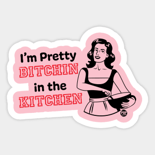 BITCHIN KITCHEN Sticker